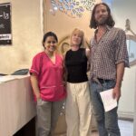 europeans receiving dental care in nepal