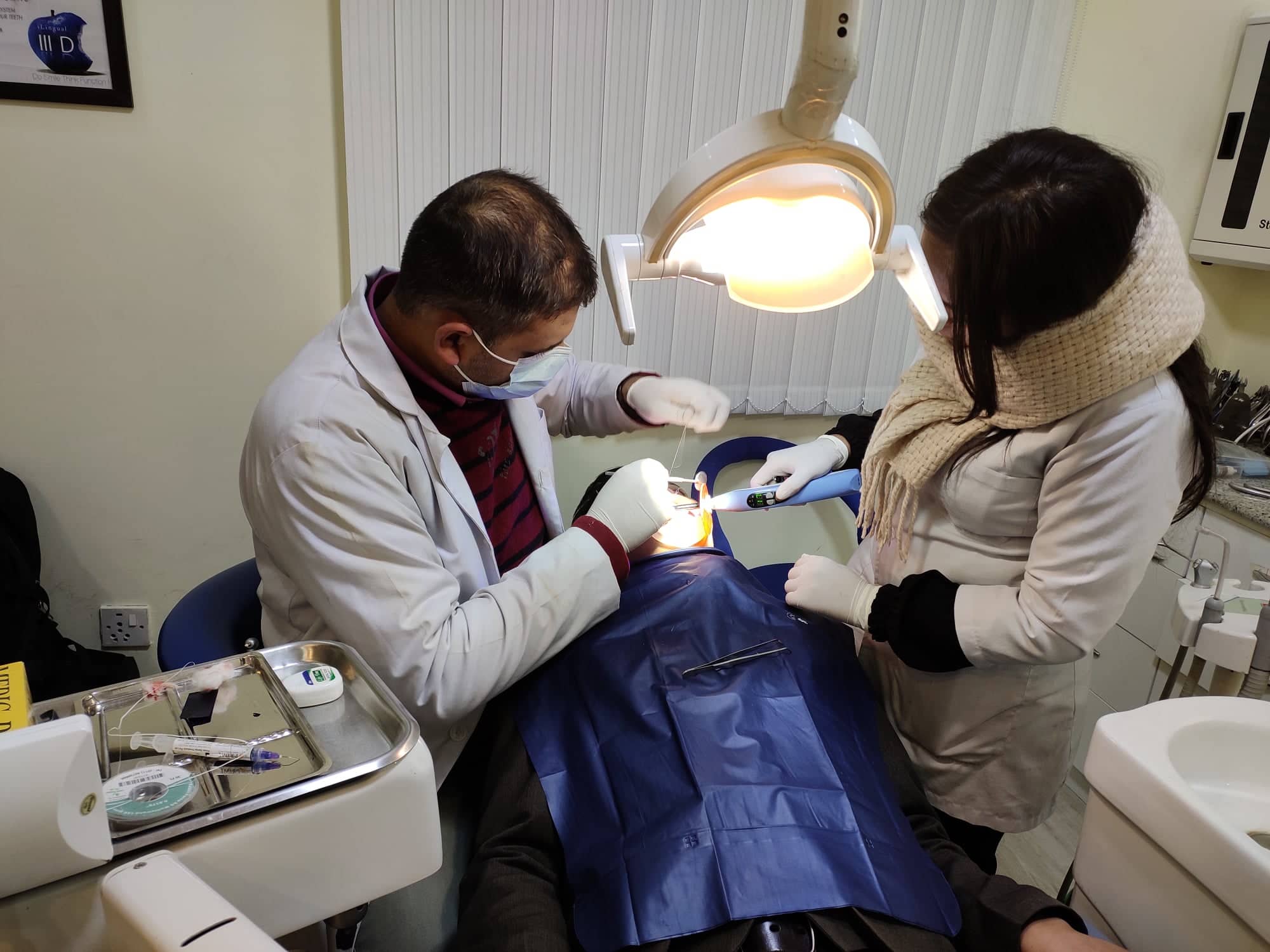 Dental clinic interior